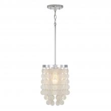 Austin Allen & Co - CA AA1012PN - Pendant in Polished Nickel with Capize Shells