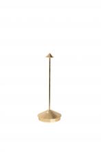 Zafferano America LDO650BFO - Pina Pro Table Lamp - Gold Leaf