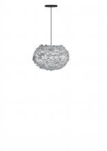 Gerrie Lighting Studio Items VIT3009-BK - Eos Medium Light Grey Feather Ball