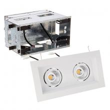 WAC Canada MT-3LD211R-W935-WT - Mini Multiple LED Two Light Remodel Housing with Trim and Light Engine