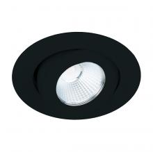 WAC Canada R2BRA-N927-BK - Ocularc 2.0 LED Round Adjustable Trim with Light Engine and New Construction or Remodel Housing