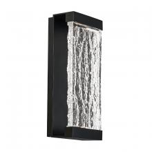 WAC Canada WS-W39114-BK - FUSION Outdoor Wall Sconce Light