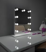 Paris Mirrors HGRACE20266000D-WHT - Grace Hollywood Mirror - LED BULBS