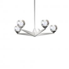 Modern Forms Canada PD-82024-SN - Double Bubble Chandelier Light