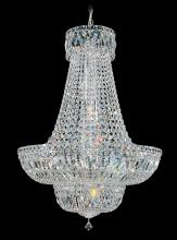 Schonbek 1870 6618-40O - Petit Crystal Deluxe 23 Light 120V Chandelier in Polished Silver with Clear Optic Crystal