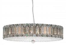 Schonbek 1870 6674O - Plaza 21 Light 120V Pendant in Polished Stainless Steel with Clear Optic Crystal