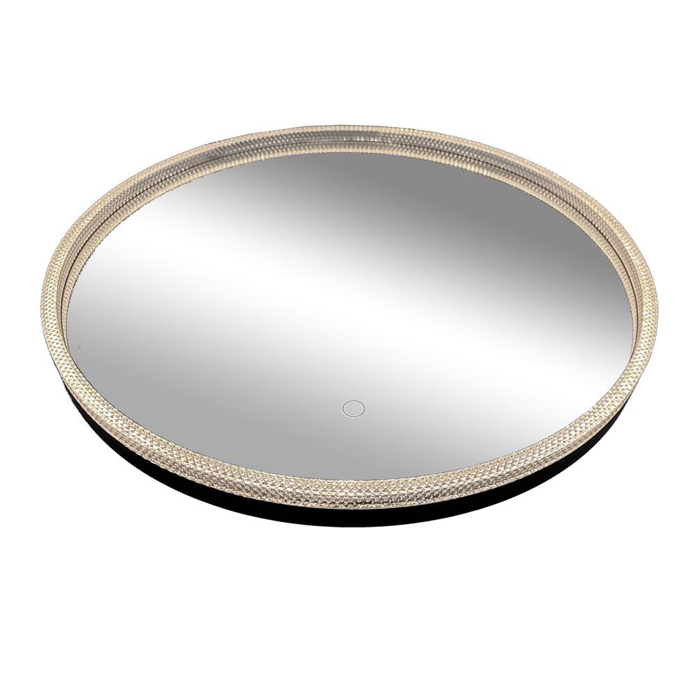 Reflections Collection LED Mirror, Matte Black