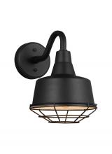 Visual Comfort & Co. Studio Collection 95374-12 - CAGE ONLY IN SMALL  in black finish for Barn Light