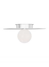 Visual Comfort & Co. Studio Collection KF1021PN - Nodes Contemporary 1-Light Indoor Dimmable Large Flush Mount Ceiling Light