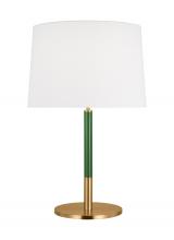 Visual Comfort & Co. Studio Collection KST1041BBSGRN1 - Monroe Modern 1-Light Indoor Medium Table Lamp