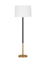Visual Comfort & Co. Studio Collection KST1051BBSGBK1 - Monroe Modern 1-Light Indoor Large Floor Lamp