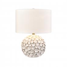 ELK Home H0019-11083 - Gloria 23&#39;&#39; High 1-Light Table Lamp - White Glaze