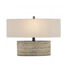 Currey 6000-0858 - Innkeeper Oval Table Lamp