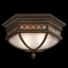 Fine Art Handcrafted Lighting 403082ST - Chateau Outdoor 21&#34; Outdoor Flush Mount
